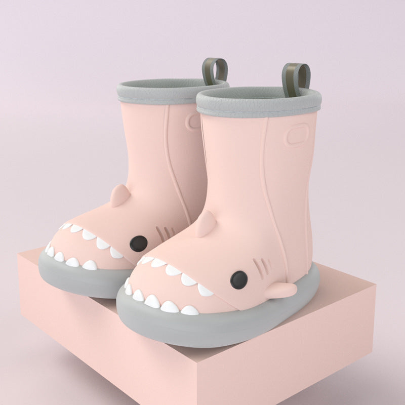 Shark Kids Rain Boots for Outdoor Fun