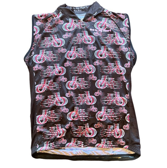 Bike Blur Women's Sleeveless Cycling Jersey (L, XL, 2XL)