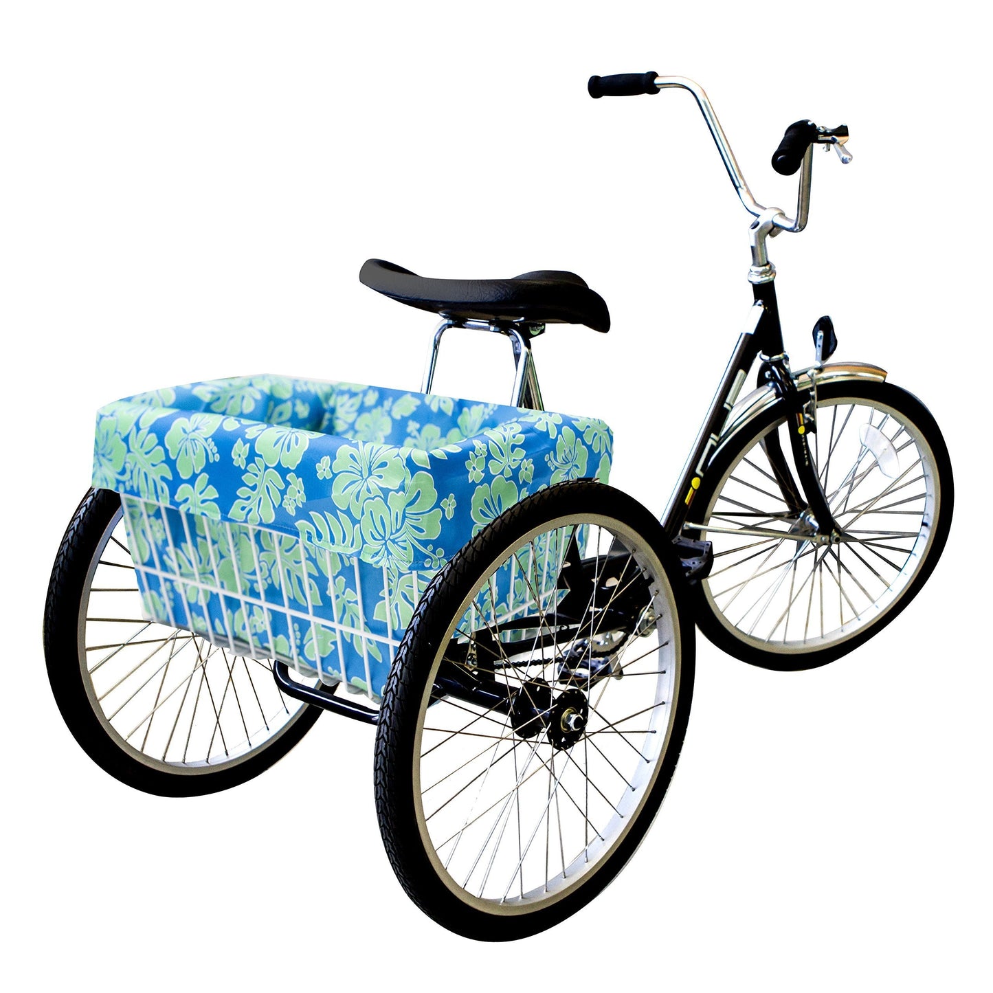 CRUISER CANDY Trike Basket Liner (Extra Large) PINEAPPLE