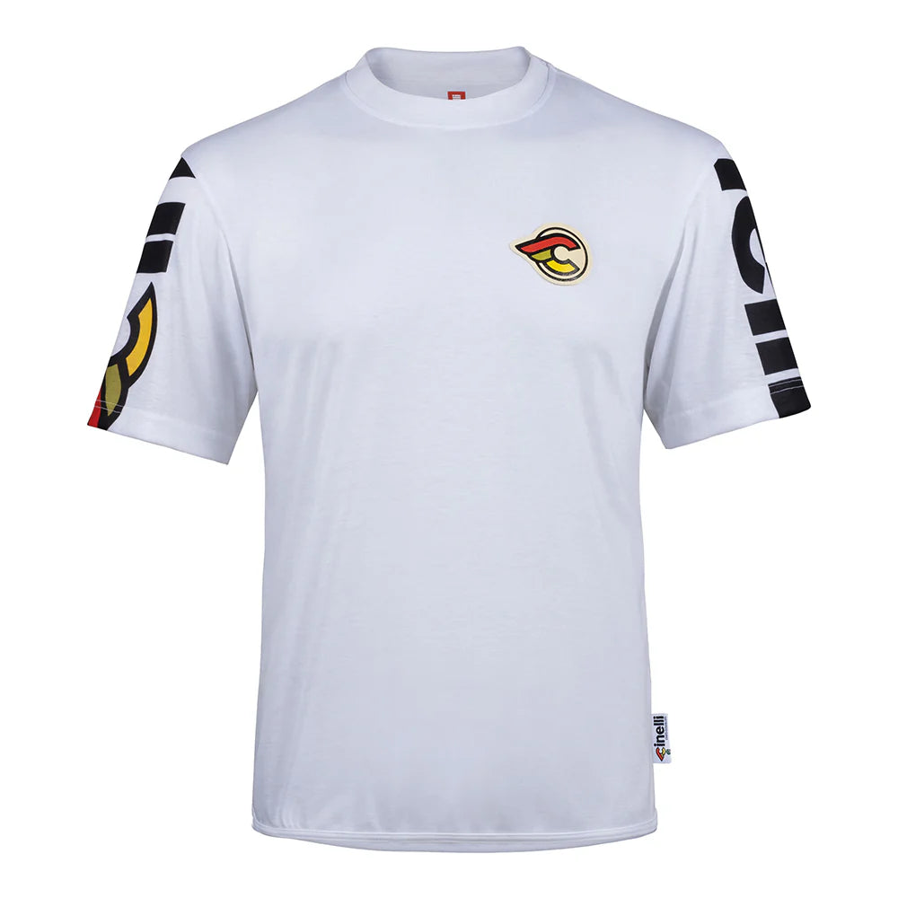 Cinelli Gravel Tech Men's T-Shirt (White)